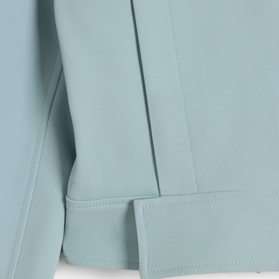 Super Flea Market+Hugo Boss+Blue utility jacket+Toni Garrn3